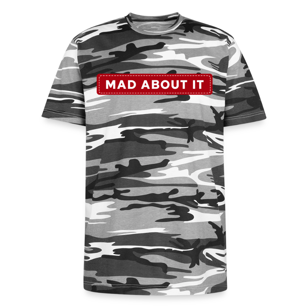 MAD ABOUT IT Unisex Camo Tee - black camo